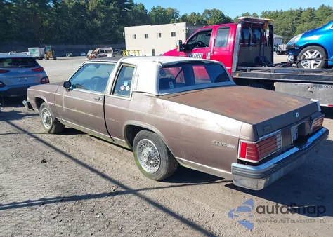 1983 Buick Lesabre Limited from USA, damaged, VIN 1G4AP37Y8DX493822